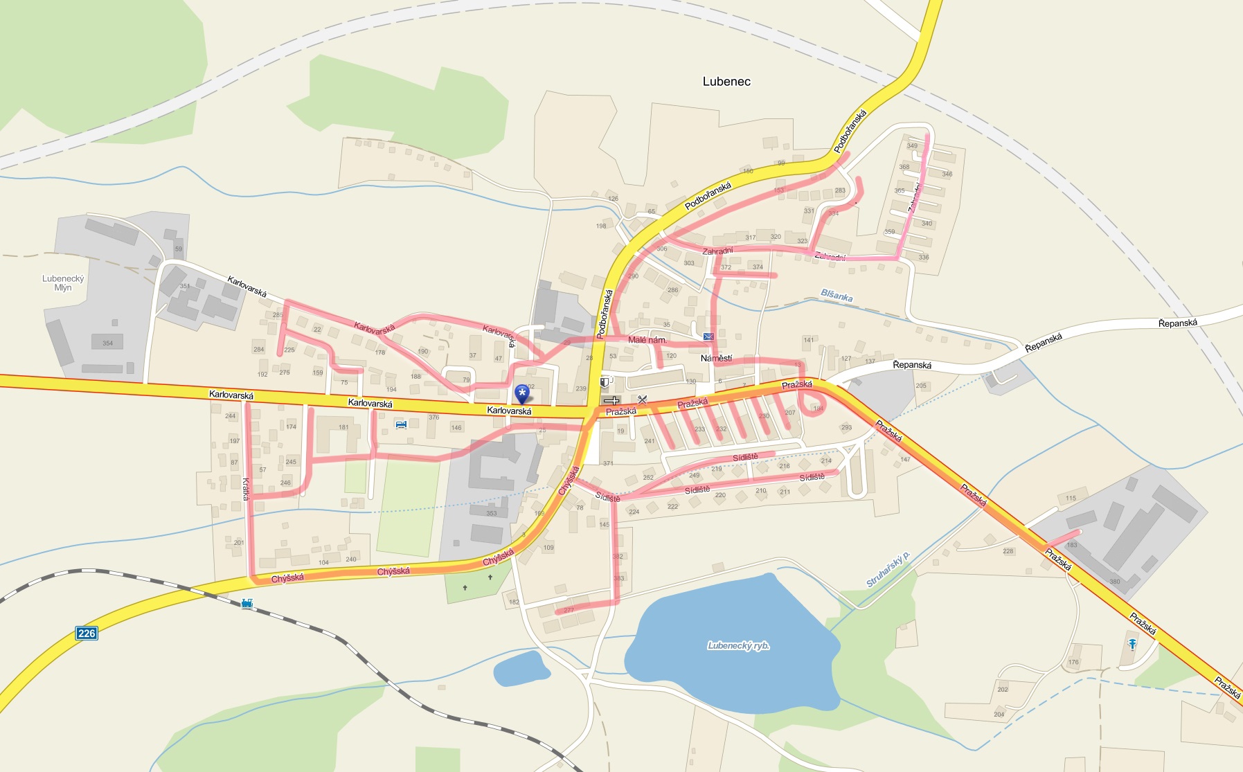 Mapa pokrytí našich služeb Mapa pokrytí našich služeb